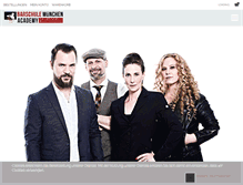Tablet Screenshot of barschule-muenchen.de